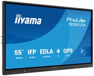 IIYAMA Interaktivni zaslon TE5513A-B2AG / 54.6", 3840 x 2160, IPS, 8 ms, HDMI, DisplayPort, USB-C, dodirni, crna